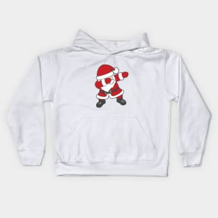 Dabbing Santa Kids Hoodie